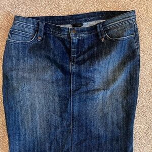 Torrid Jean pencil skirt
